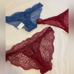 Lot of 3 Journelle panties Medium NWT
